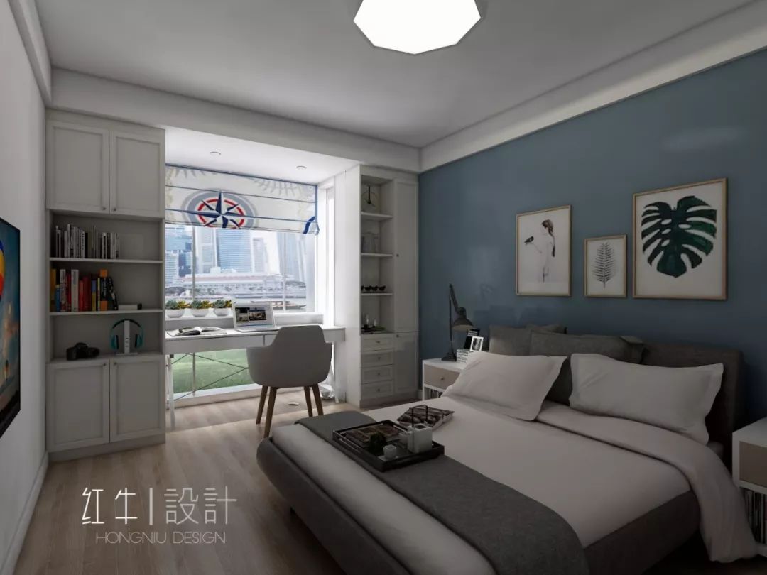 南京九龙雅苑92平米北欧风格装修  空间气氛营造者07